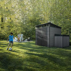 Keter Cortina 7 x 7 ft Resin Storage Shed – view 5