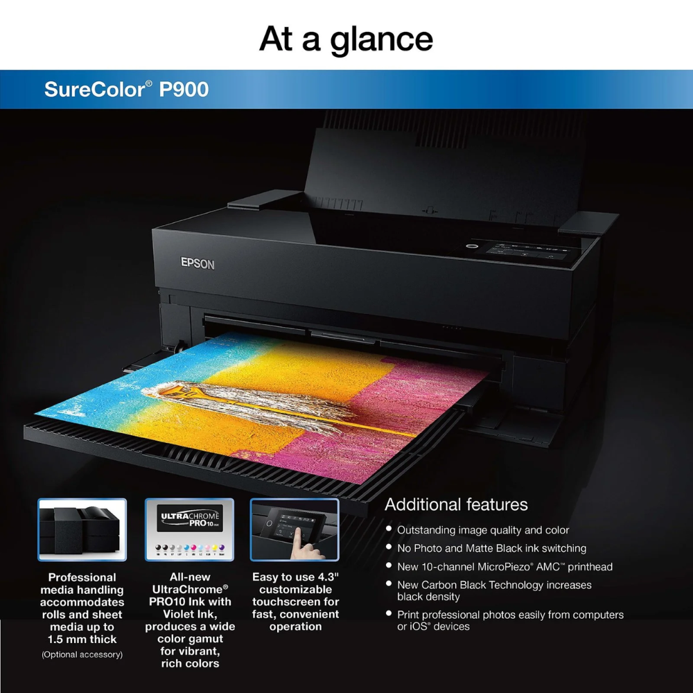Epson SureColor SC‐P900 Large Format Printer Wi-Fi Inkjet Colour 5760 – view 3
