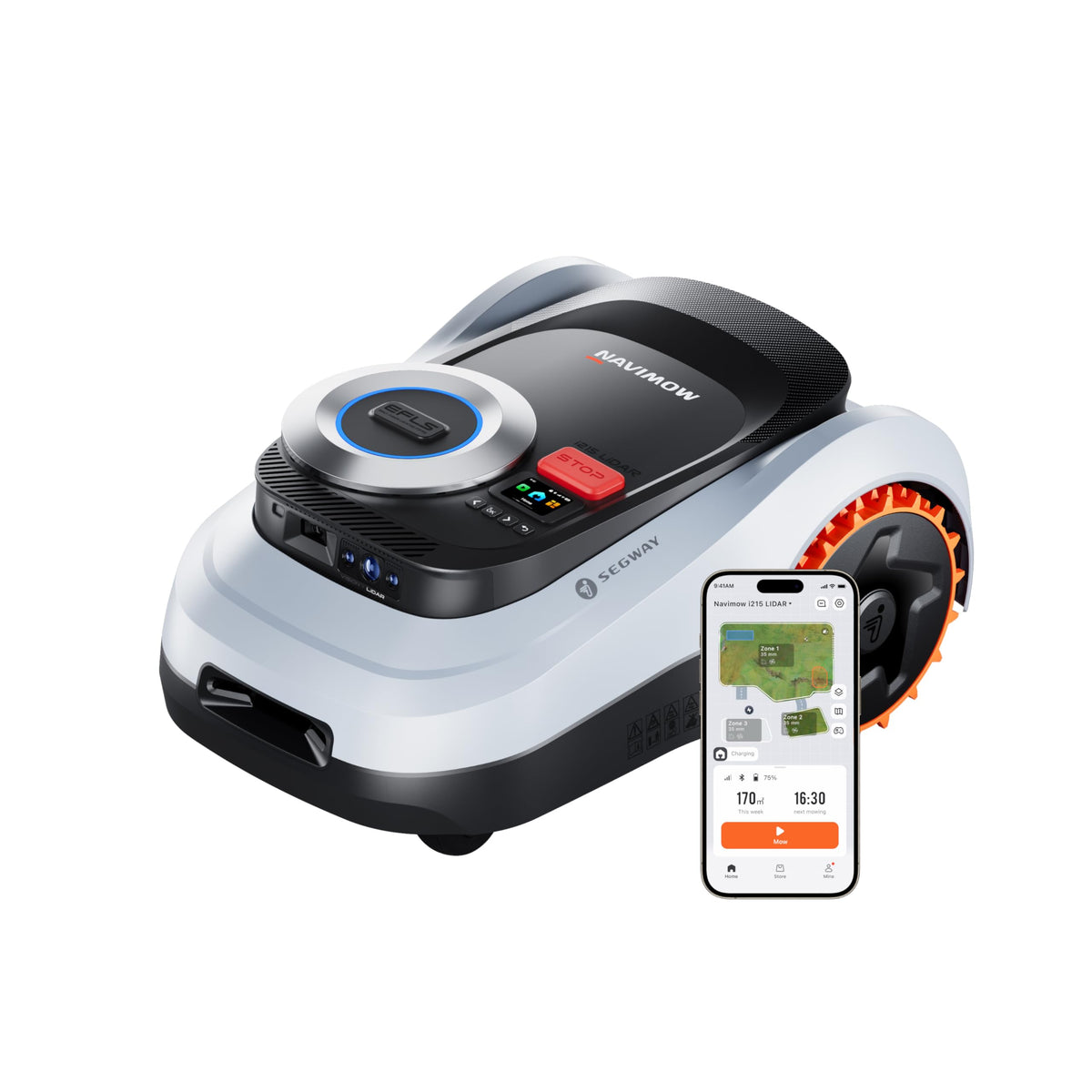 Segway Navimow i215 LiDAR Robot Lawn Mower