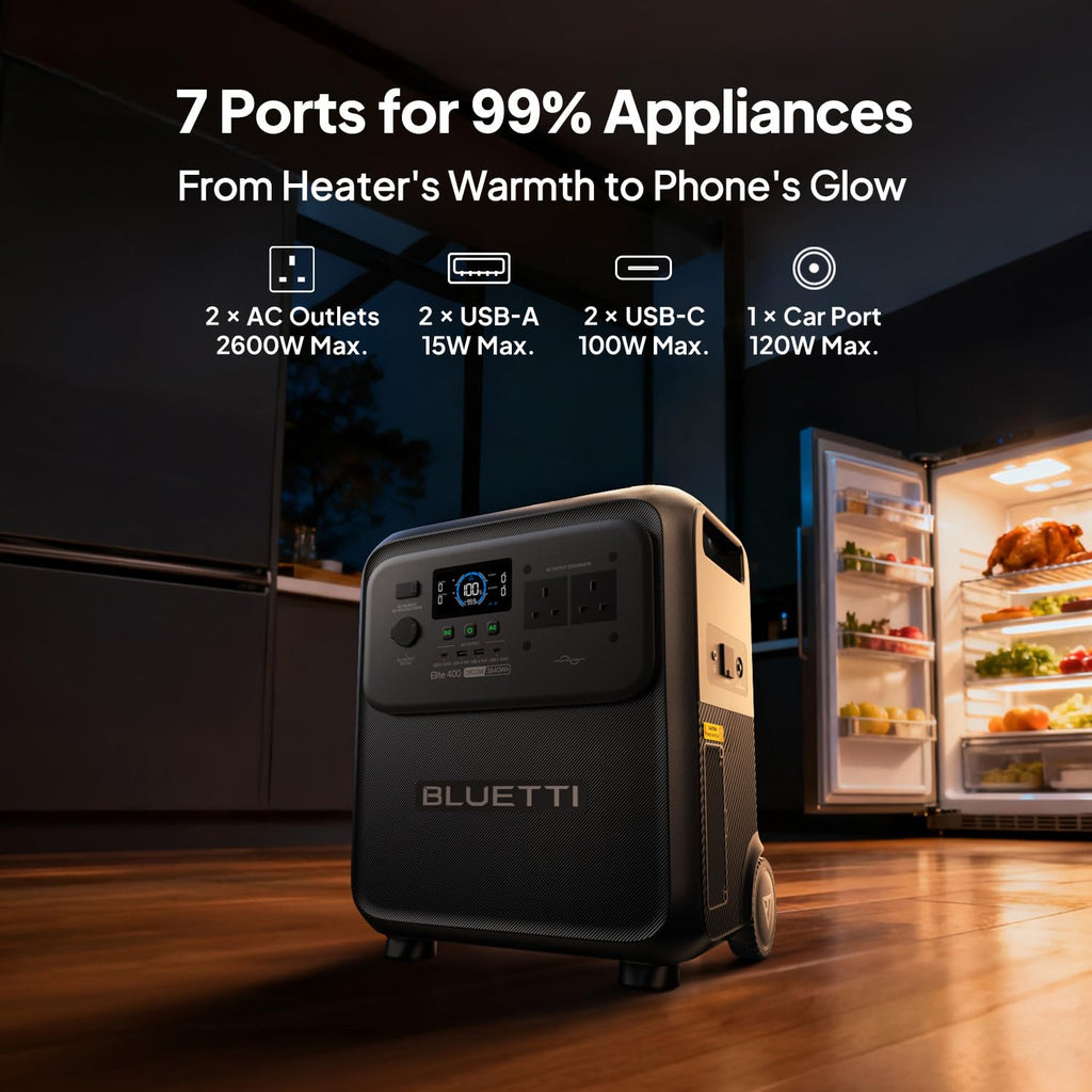 3840Wh Portable Power Station LiFePO4 – view 4