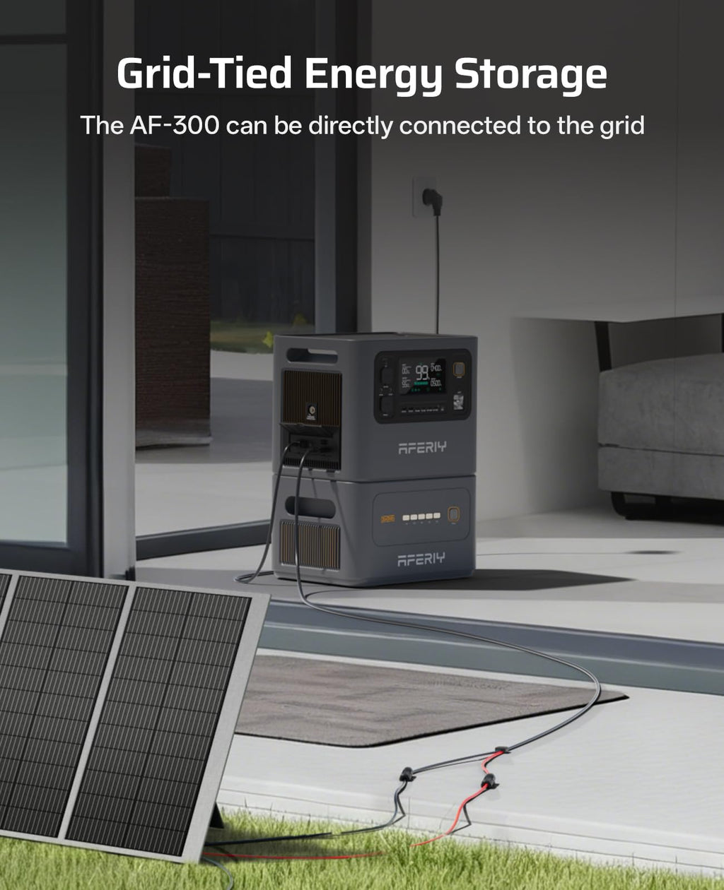 AFERIY P300 3000W Portable Power Station 2048Wh LiFePO4 – view 8