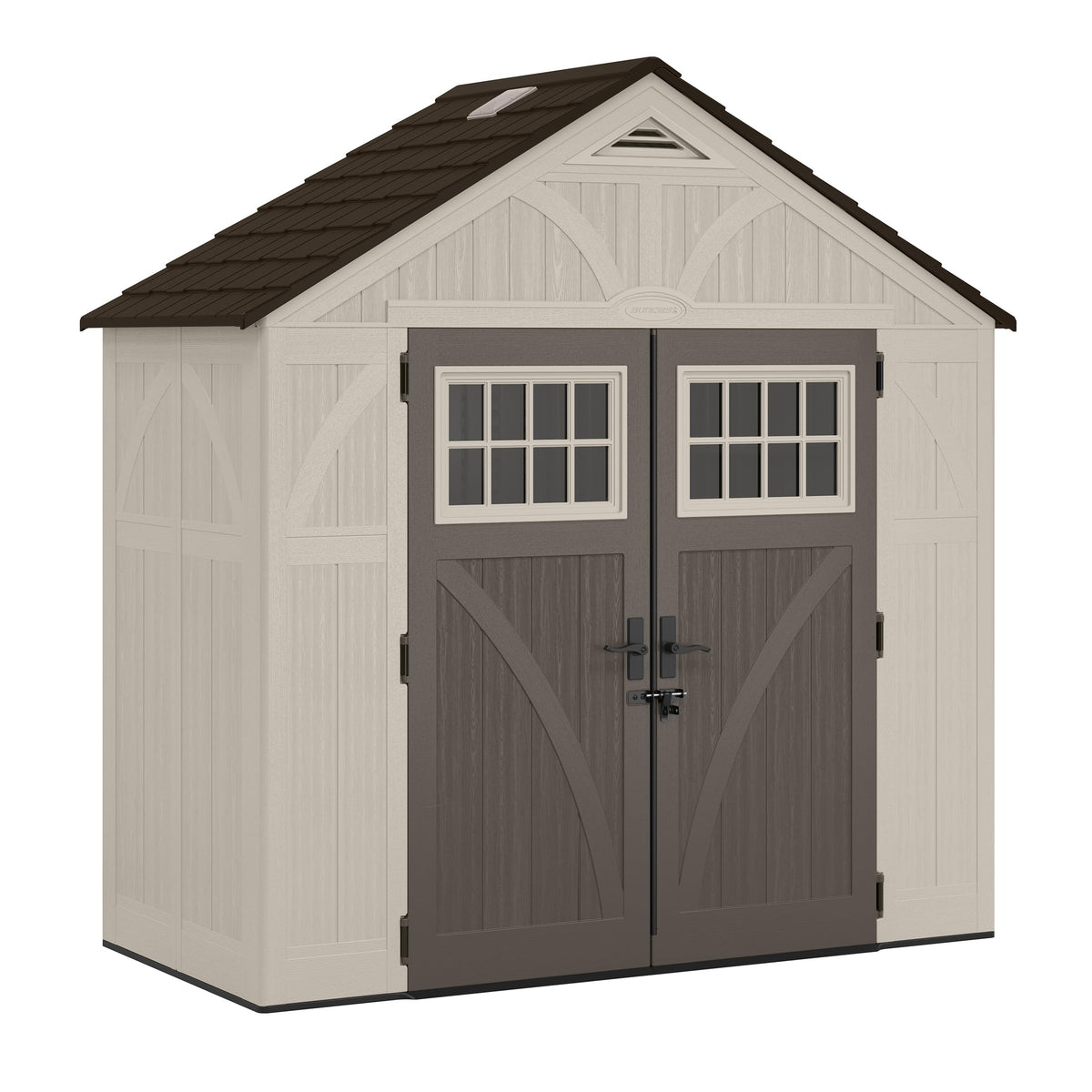 Suncast Tremont 8 x 4 ft Resin Storage Shed – view 2