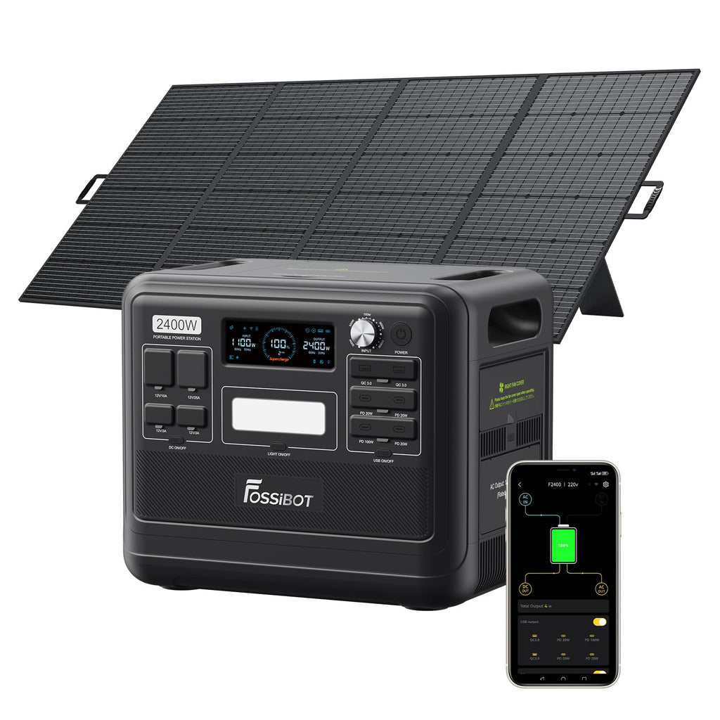 2048Wh Portable Power Station 2400W LiFePO4 – view 11