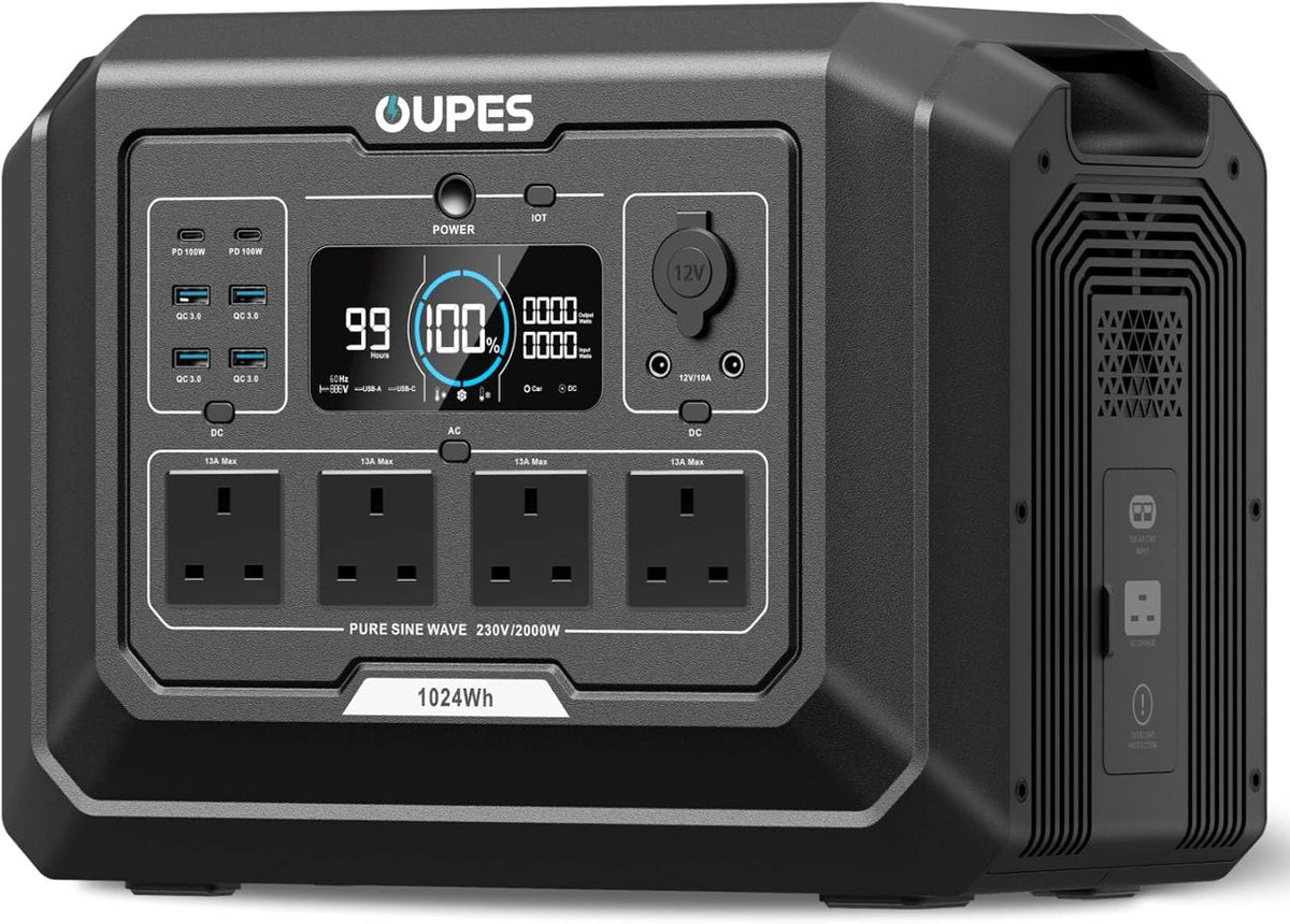 2048Wh Portable Power Station 2000W LiFePO4 – view 9