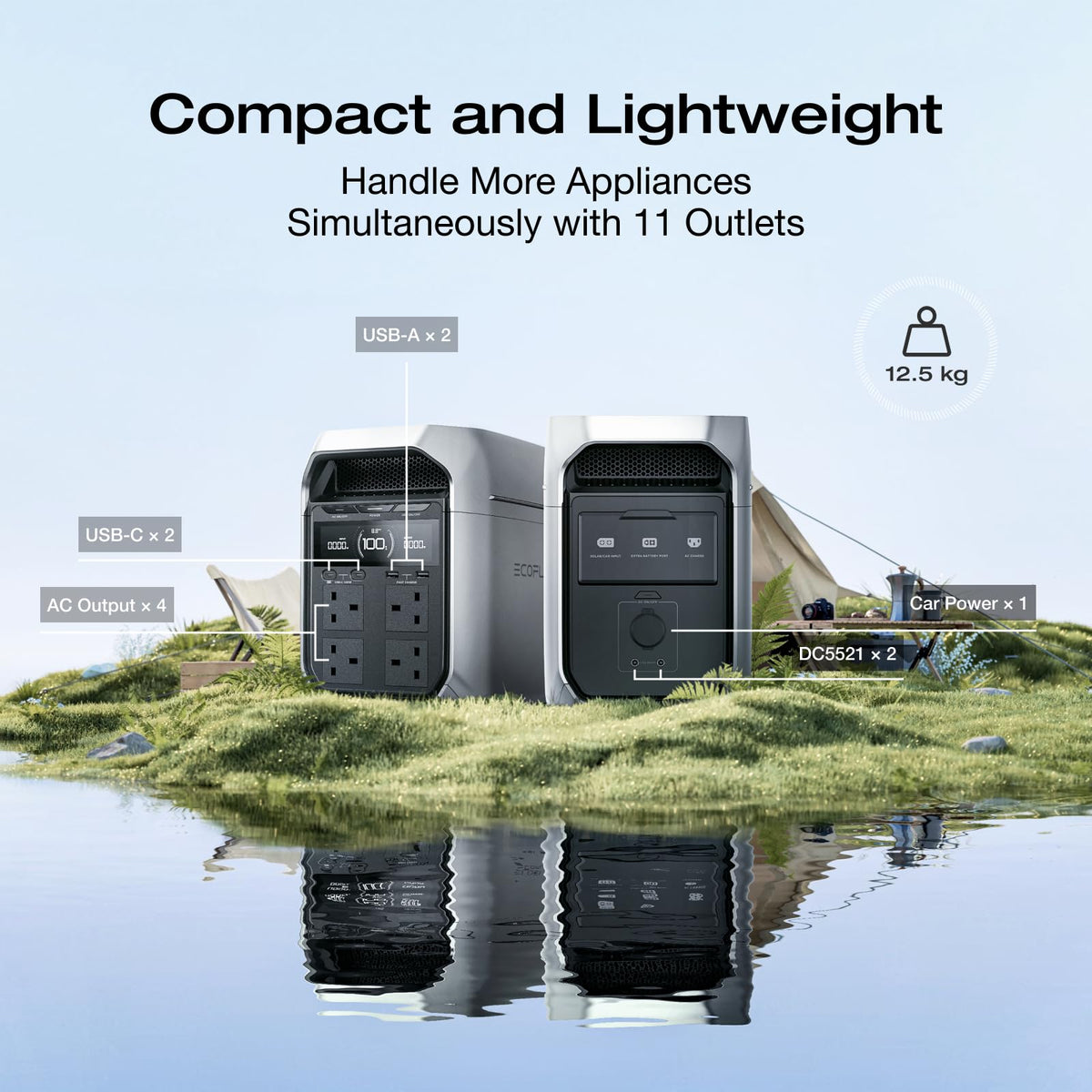 EcoFlow DELTA 3 Plus Portable Power Station 1024Wh LiFePO4 – view 8