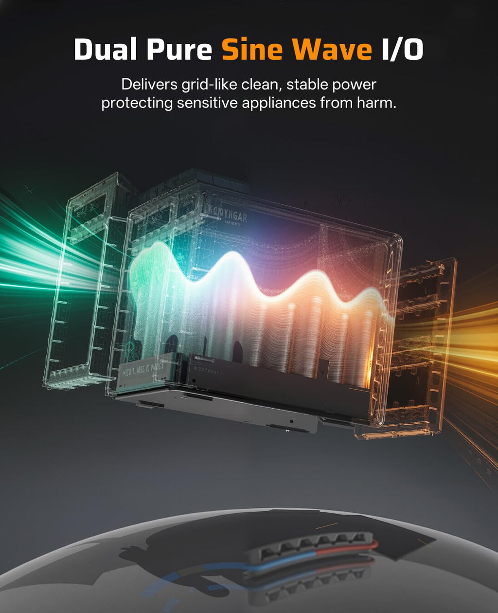 AFERIY P210 Solar Generator 2048Wh 2400W (4800W Peak) – view 6