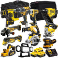 DEWALT 20V MAX XR 12 Tool Combo Kit with 3 x 5.0Ah Batteries & Charger