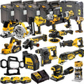 DEWALT 20V MAX XR 16 Tool Combo Kit with 3 x 5.0Ah Batteries