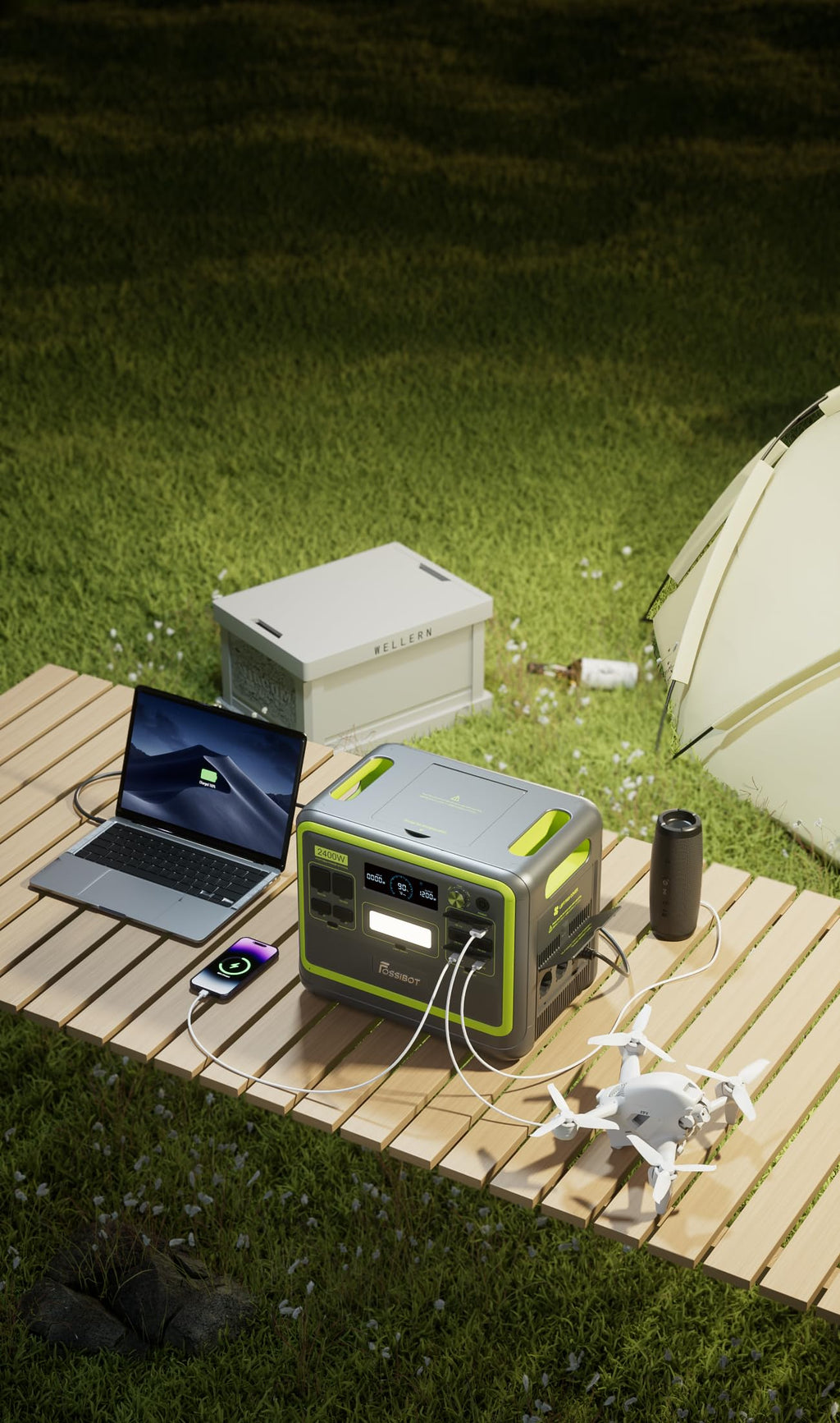 FOSSiBOT F2400 Portable Power Station 2048Wh LiFePO4 – view 6