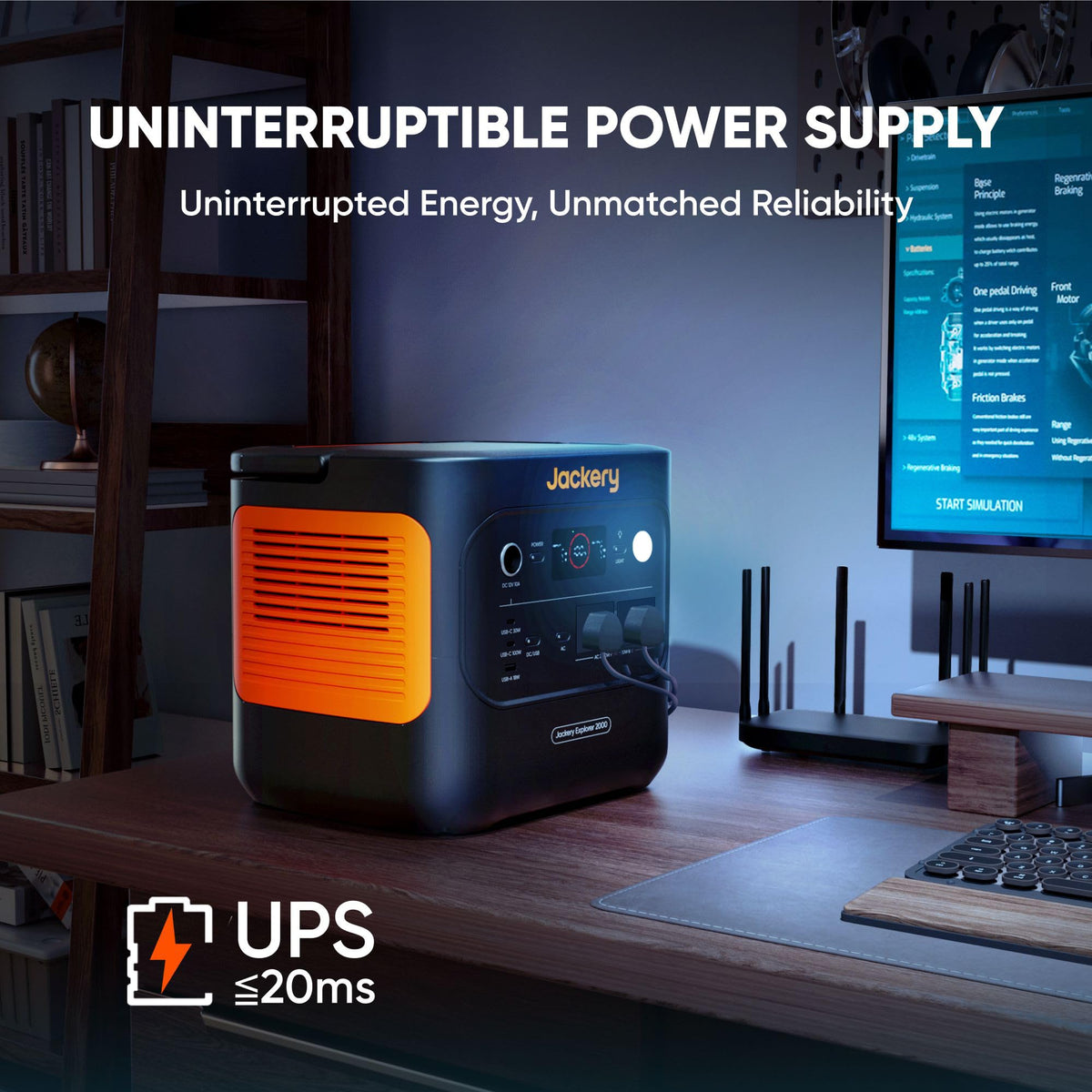 2042Wh Portable Power Station LiFePO4 – view 6