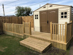 10 x 8 ft Outdoor Resin Storage Shed with Double Doors, Windows & Floor Foundation – view 14