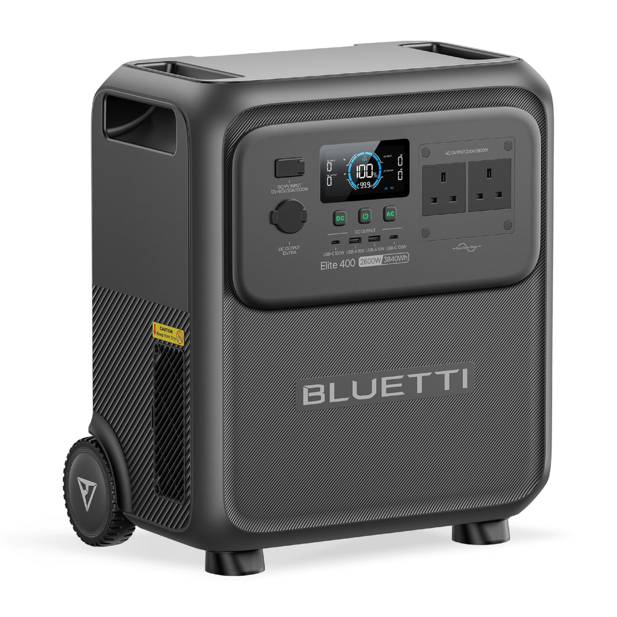 3840Wh Portable Power Station LiFePO4