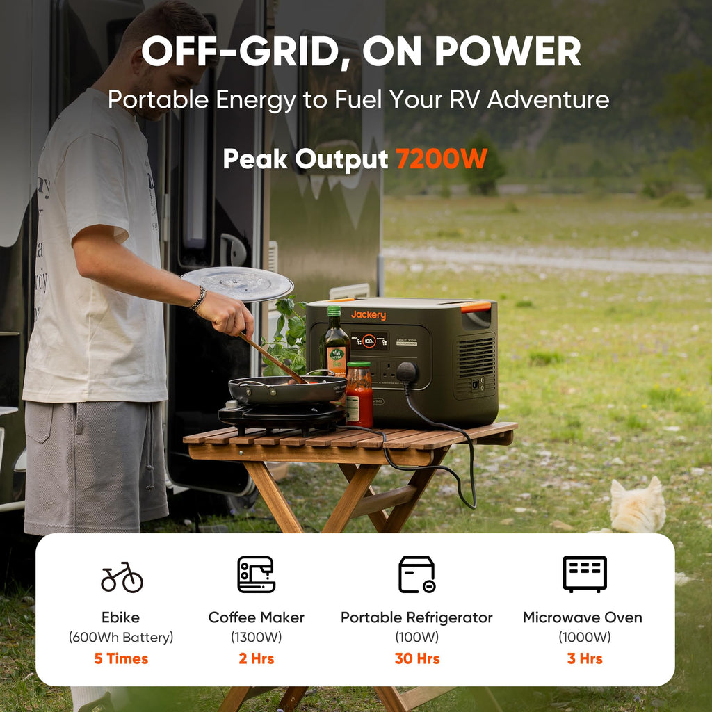 Jackery Explorer 3000 v2 Portable Power Station 3072Wh – view 3