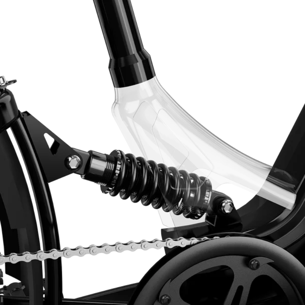 Aipas M2 Xterrain E-Bike Aipas-M2-black Basket – view 2