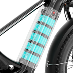 Aipas M2 Xterrain E-Bike Aipas-M2-black Basket – view 7
