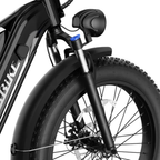 Aipas M2 Xterrain E-Bike Aipas-M2-black Basket – view 8