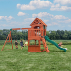 Backyard Discovery Atlantis Wooden Swing Set – view 3