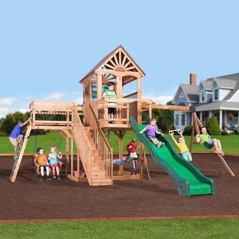 Backyard Discovery Caribbean Swing Set