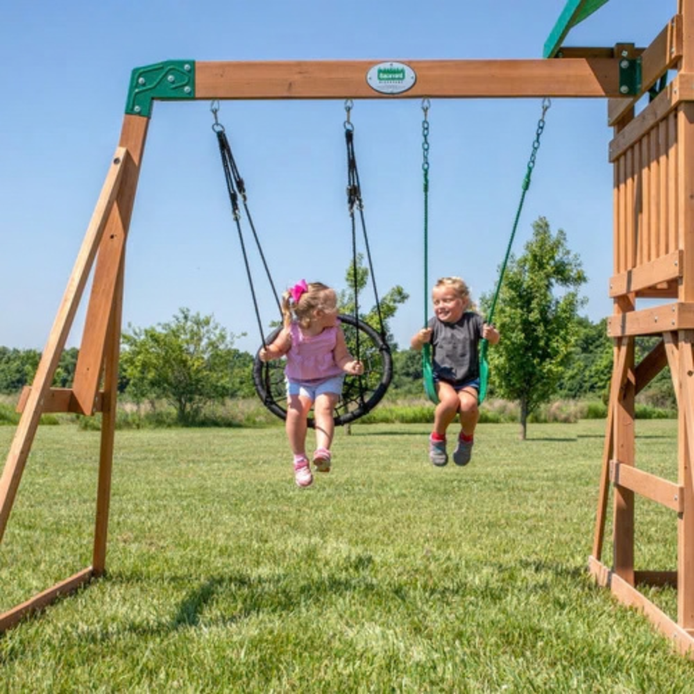 Backyard Discovery Grayson Peak Swing Set – view 2