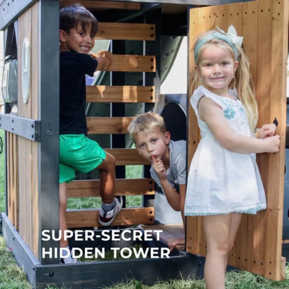 Backyard Discovery Mystic Tower Swing Set – view 2