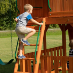 Backyard Discovery Skyfort II Cedar Wood Swing Set – view 2