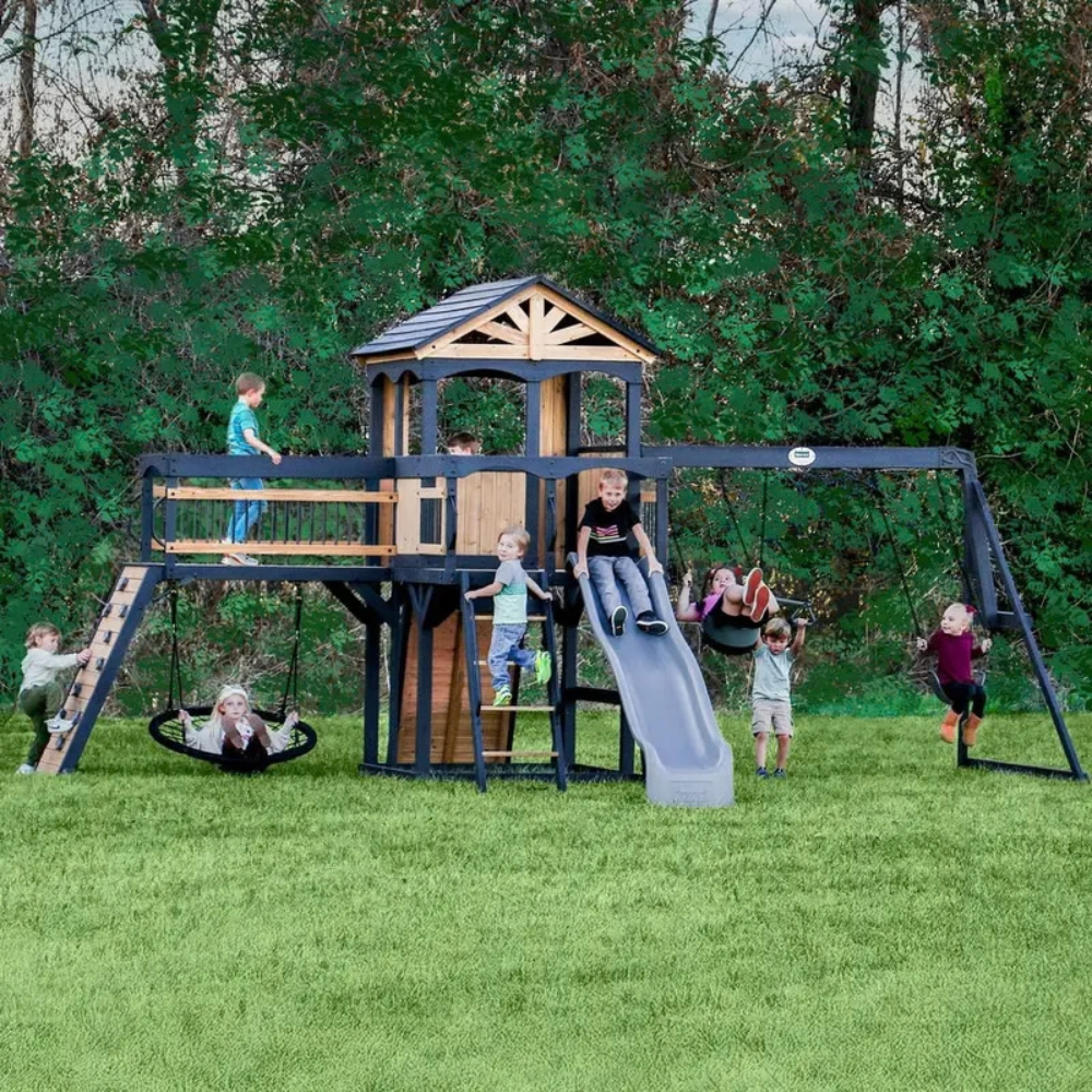 Backyard Discovery Timber Crossing Swing Set – view 3