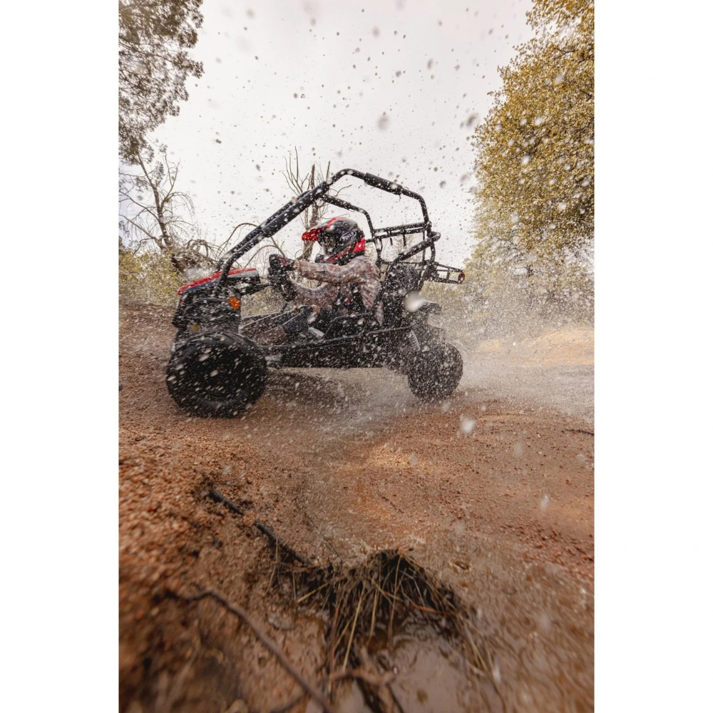 Coleman Powersports GK200 196cc 9HP Two-Seater Gas Go-Kart – view 2