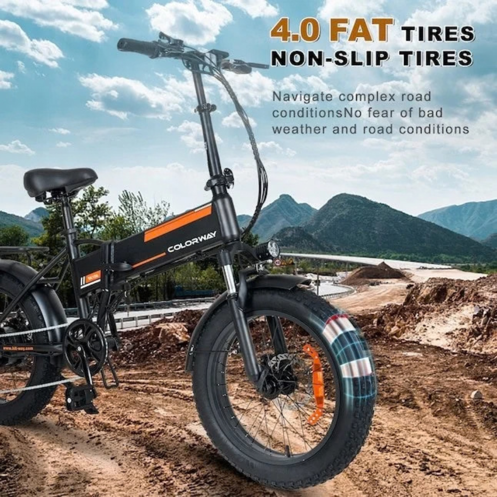Colorway ORANGE Electric Bike – view 5