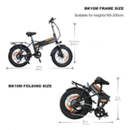 Colorway ORANGE Electric Bike – view 6