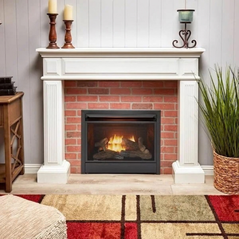Duluth Forge Dual Fuel Ventless Gas Fireplace Insert – view 4