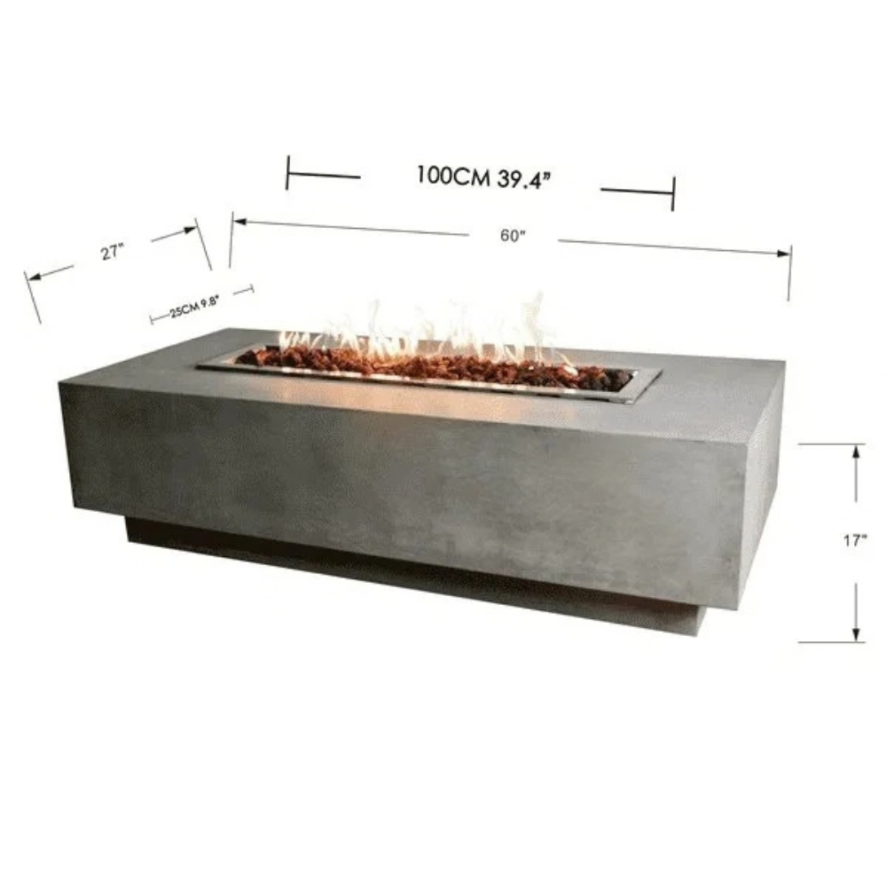 Elementi Granville Fire Pit Table – view 2