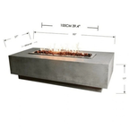 Elementi Granville Fire Pit Table – view 2