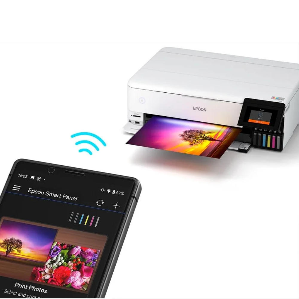 Epson EcoTank Photo ET-8550 Wireless Wide-Format All-in-One Printer – view 3