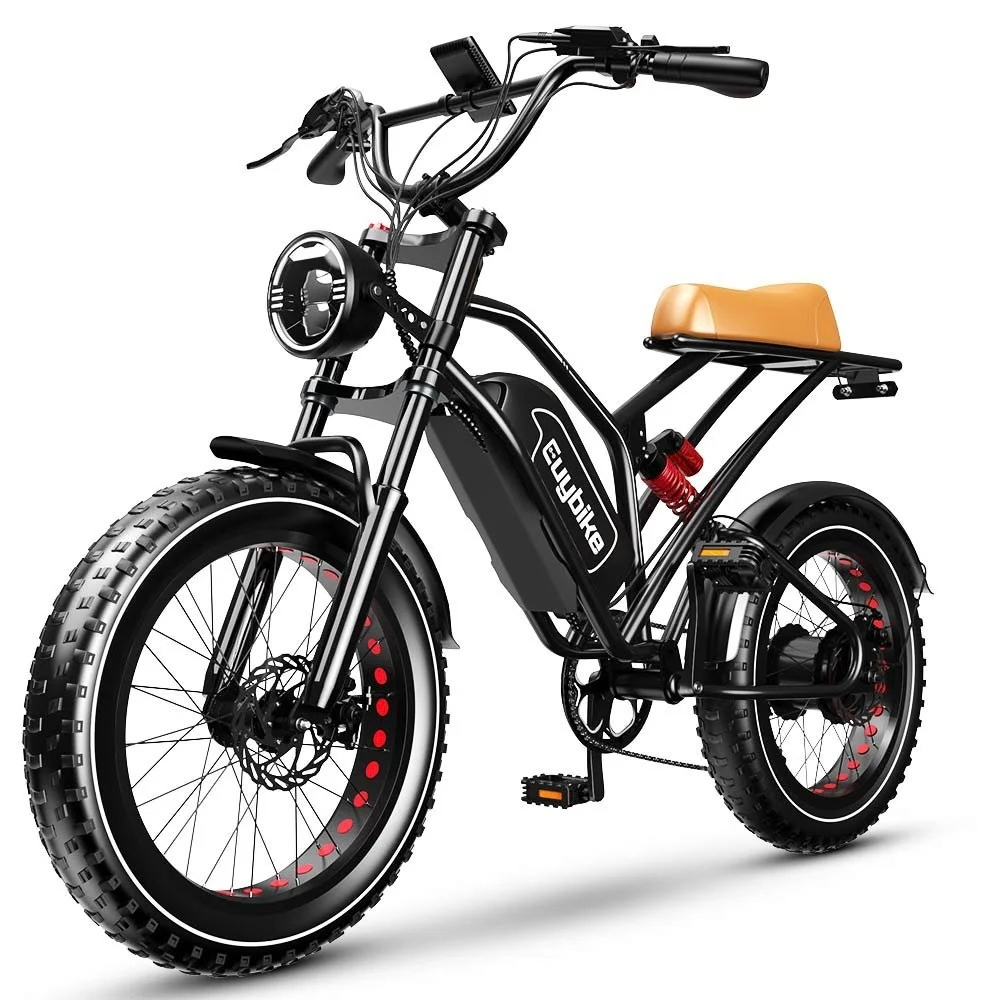 Euybike S4 Moped-Style Fat Tire Electric Bike – view 5