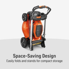 Husqvarna Lawn Xpert LE322R 40-Volt 21-in Self-Propelled Battery Push – view 2