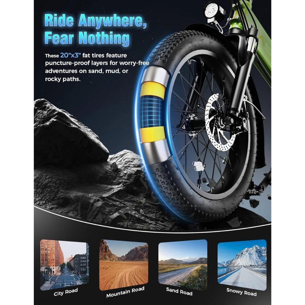 Jasion EB7 2.0 All-Terrain Electric Bike – view 2