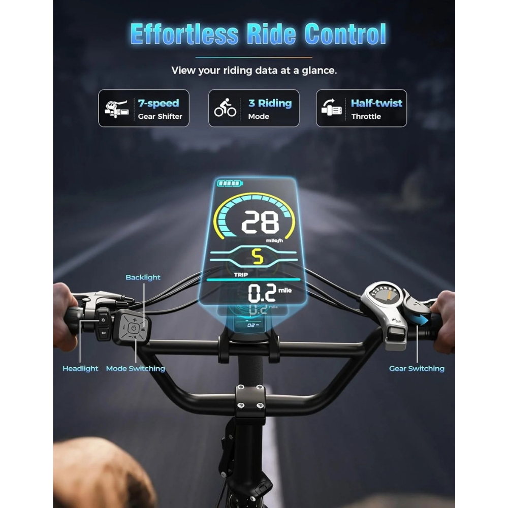 Jasion EB7 2.0 All-Terrain Electric Bike – view 3