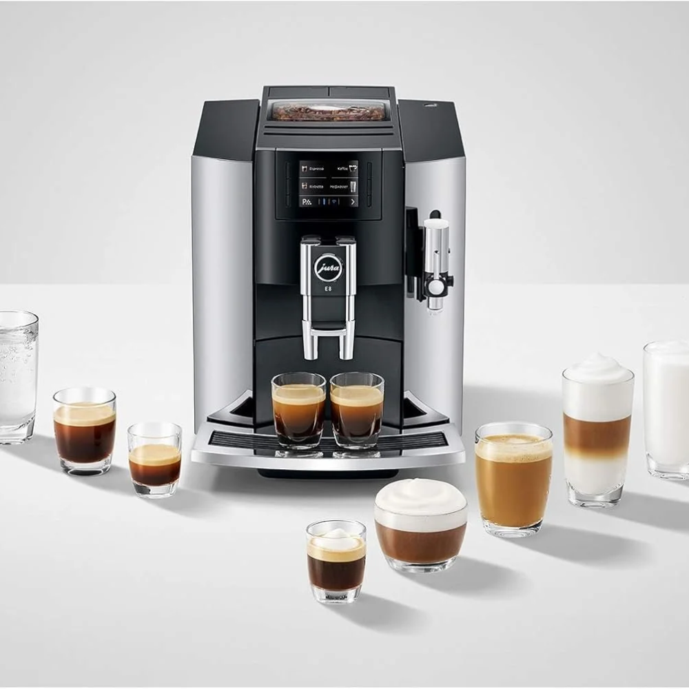 Jura E8 Automatic Coffee Machine – view 3