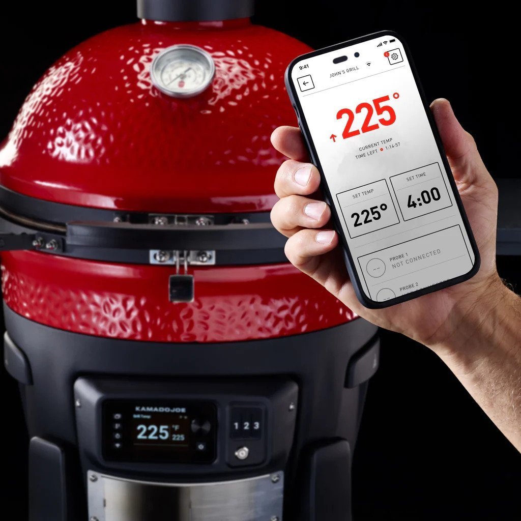 Kamado Joe Konnected Joe Digital Charcoal Grill & Smoker – view 5