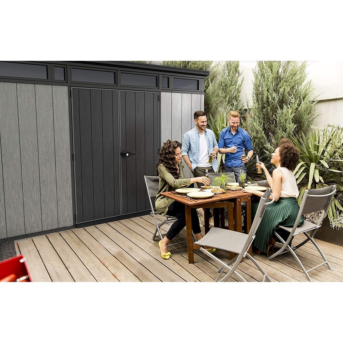 Keter Artisan 11 x 7 ft Resin Storage Shed – view 8