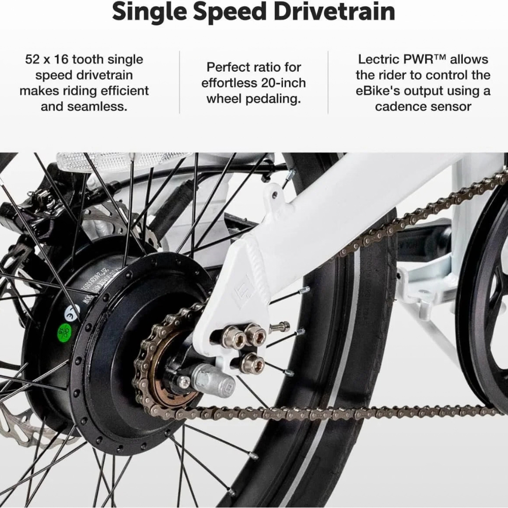 Lectric XP Lite Long-Range eBike Electric Commuter Bike – view 5