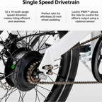 Lectric XP Lite Long-Range eBike Electric Commuter Bike – view 5