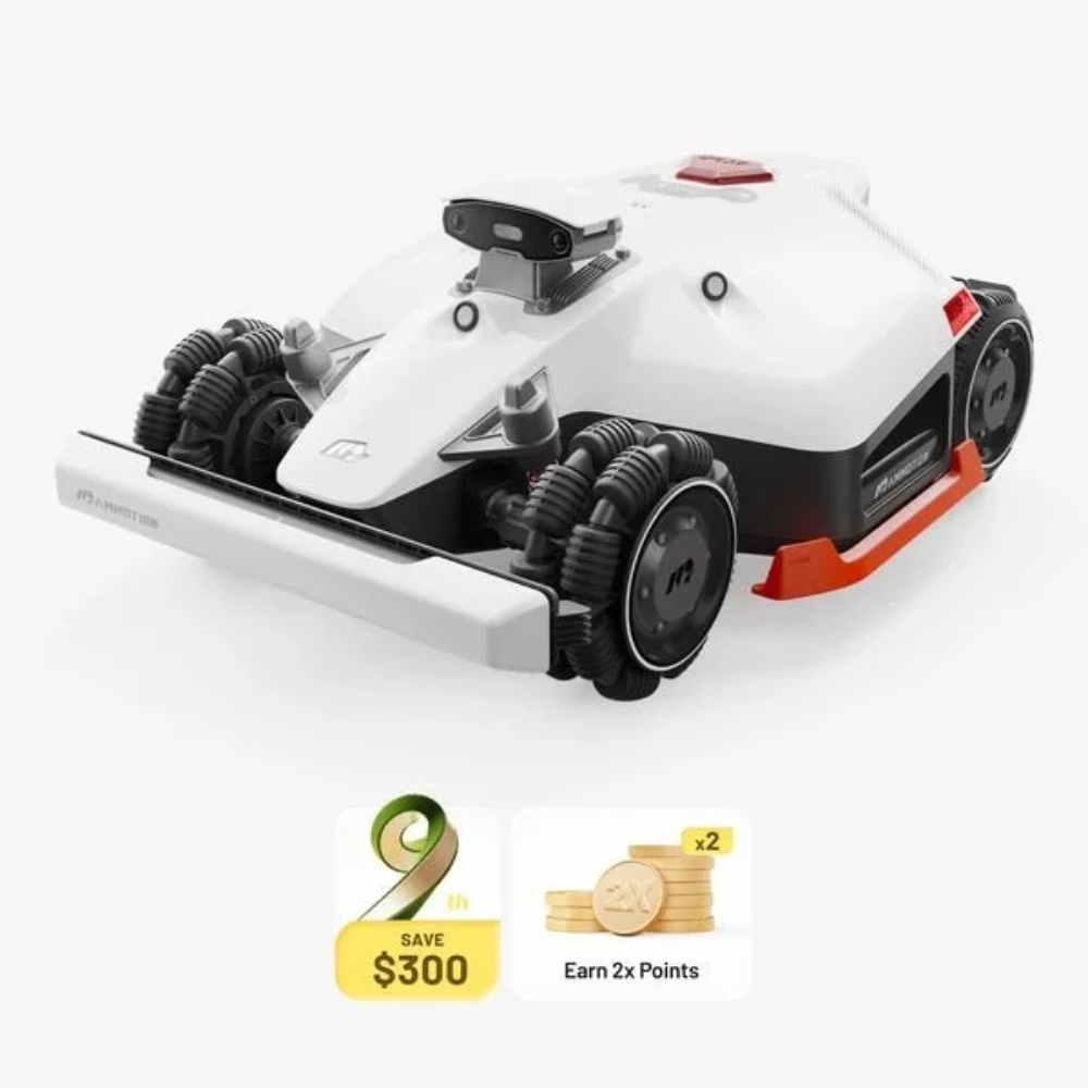 MAMMOTION LUBA 2 AWD 10000X Robot Lawn Mower. Multi-zone & No-go-zone