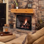 Majestic Biltmore 36 Inch Radiant Wood Burning Fireplace