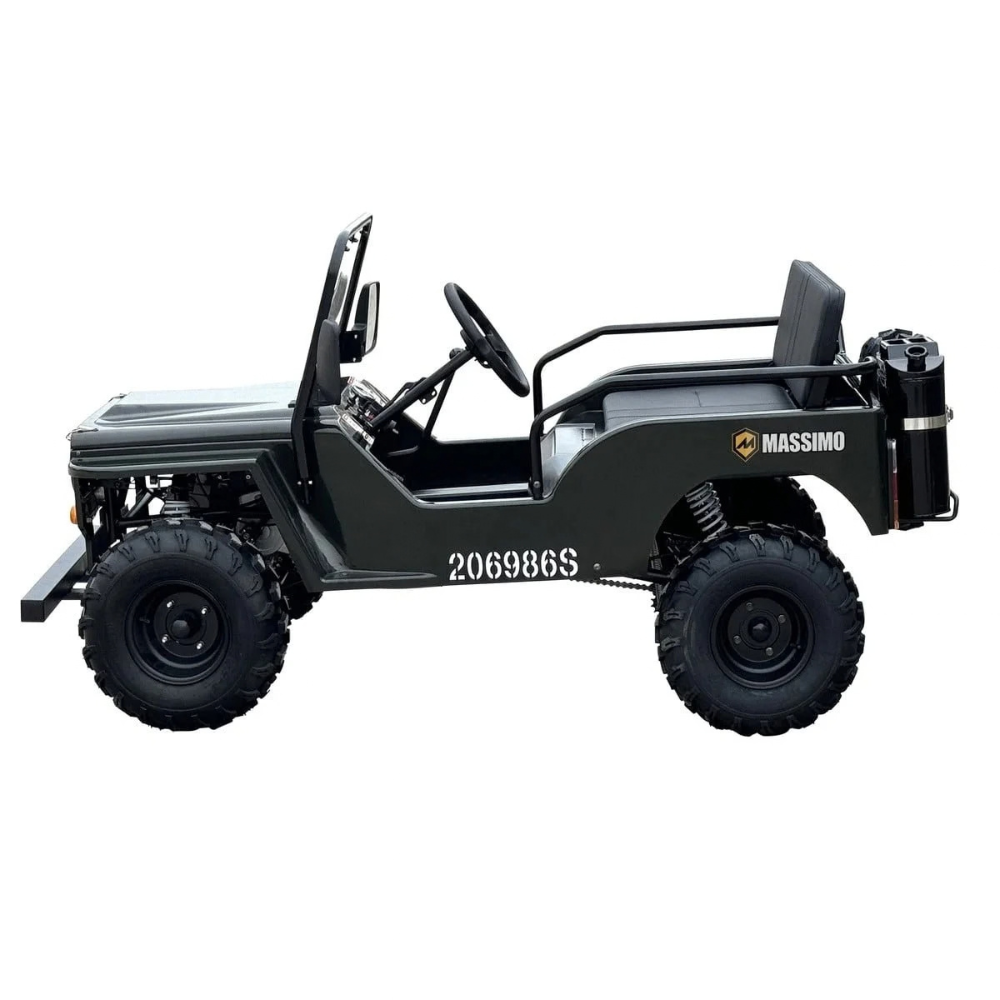 Massimo Mini 125cc 9HP Two-Seater Gas Go-Kart – view 6