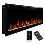 Modern Ember Aerus 50-in Smart Linear Electric Fireplace – view 4