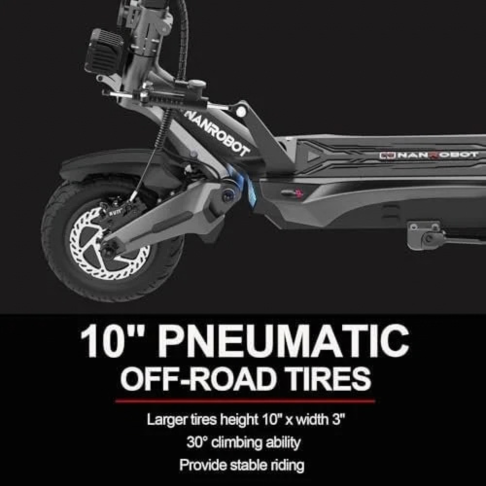 NANROBOT N6 72V 3000W Dual-Motor Electric Scooter – view 2