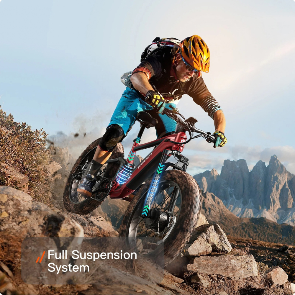 PUCKIPUPPY GoldenR Dual-Motor E-Bike – view 4