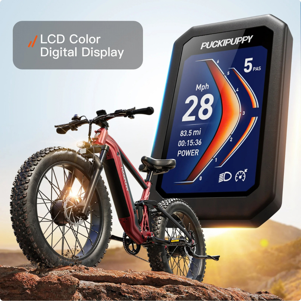 PUCKIPUPPY GoldenR Dual-Motor E-Bike – view 6