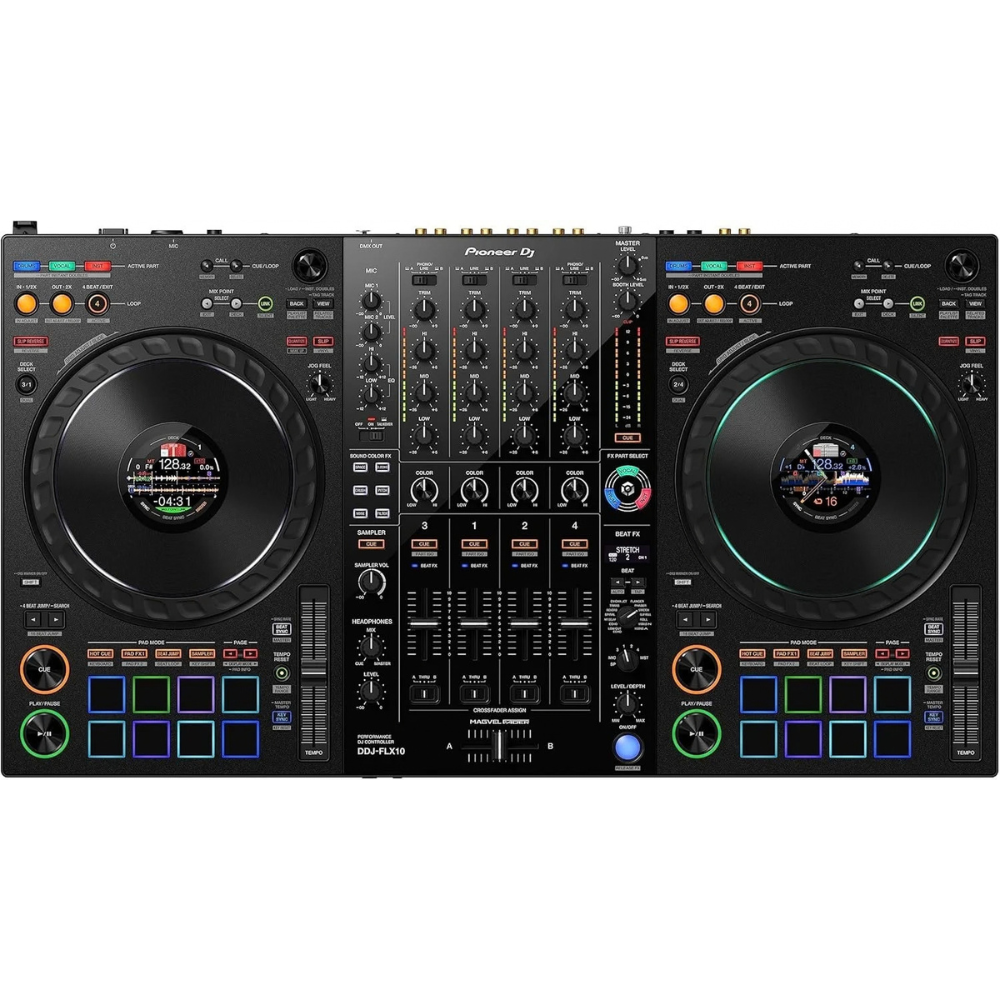 Pioneer DDJ-FLX10 4-Channel Performance DJ Controller
